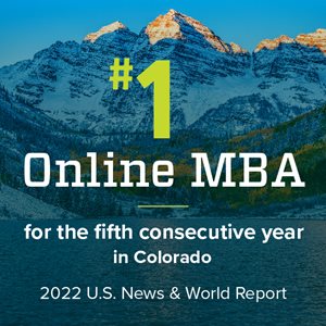 #1 Online MBA for the Fifth Consecutive Year